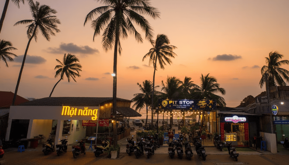 Phố Nguyễn Đình Chiểu - Phan Thiết về đêm